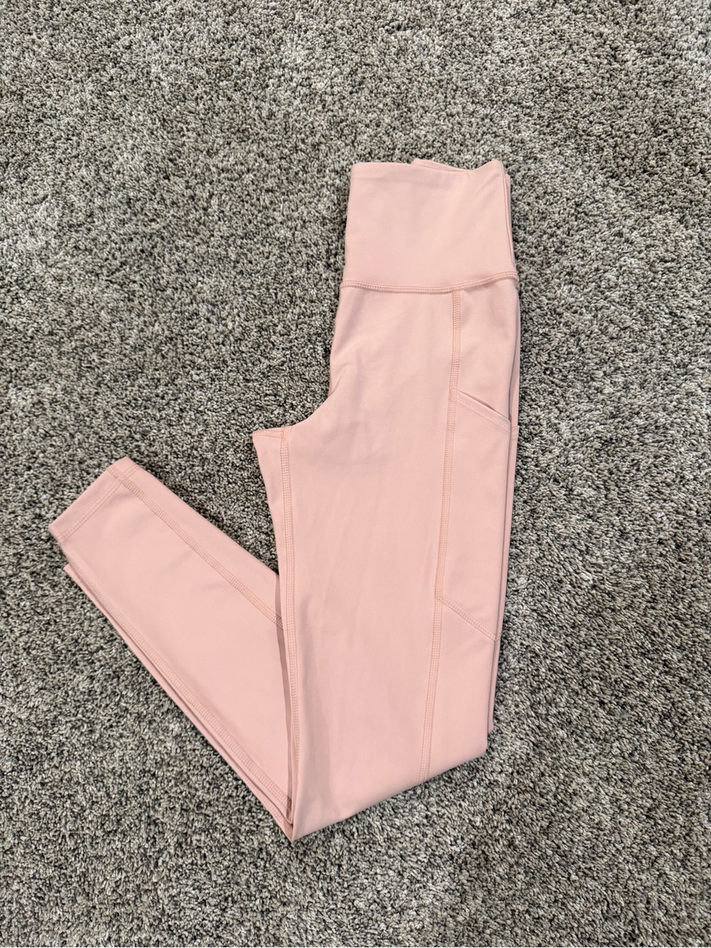 American Eagle Soft Pink High-Waist Active Leggings